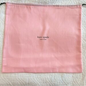 Kate Spade Dust Bag Pink Cotton 19"x17.5" NWOT Storage Large